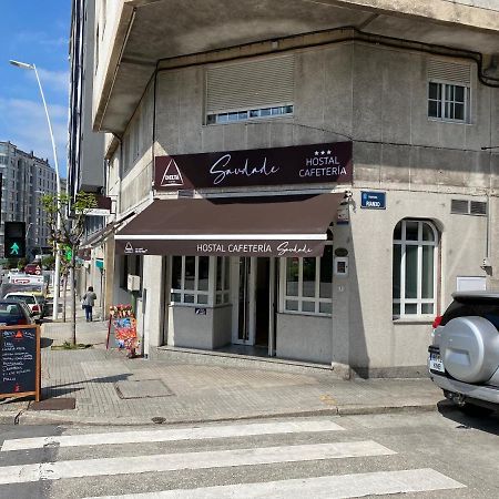 Saudade Hostal Cafeteria A Coruña Exterior foto