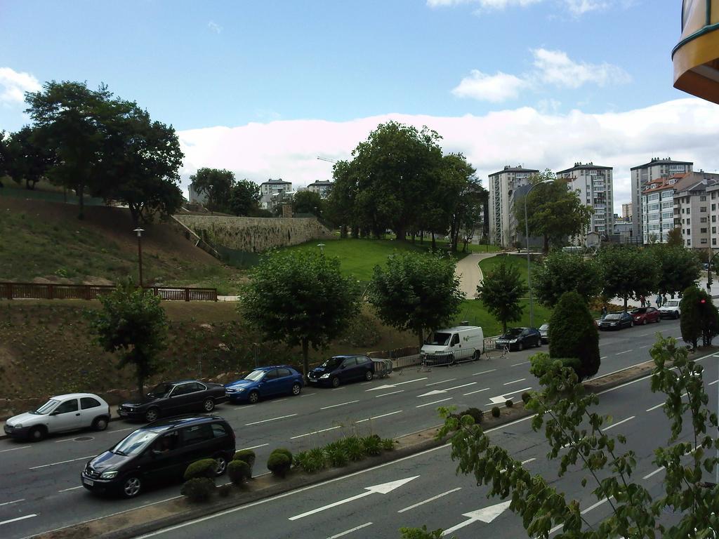 Saudade Hostal Cafeteria A Coruña Exterior foto